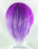 Purple Face Framing Short Cosplay Wig