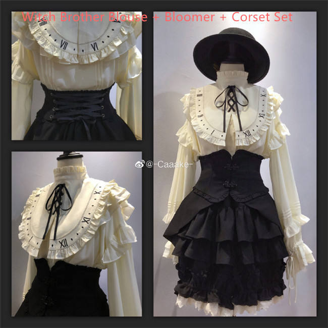 Lost Tree ~Witch Time * Die Zeithexe Lolita Witch Hat + Tailing