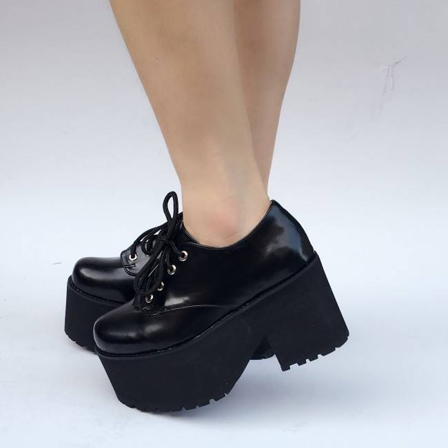 White High Platform Lolita Shoes