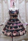(Replica)IW Sweet Squirrel Prints Lolita Jumper Dress -out
