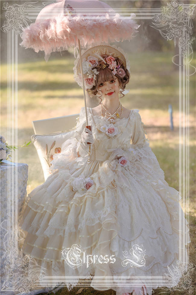 Elpress L ~Cloris Luxury Elegant Lolita OP Payment Plan Available - In Stock