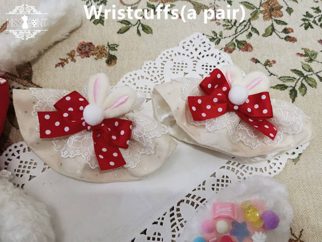 Miss Point ~The Tailor Rabbit Lolita Salopette  Beige Size S In Stock