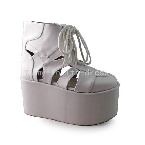 Beautiful Matt White Platform