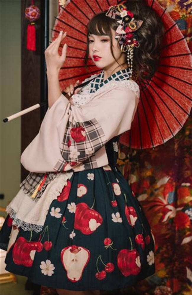Grove Deer~ Chinese Pear Crabapple Series Lolita Dress -Pre-order Closed