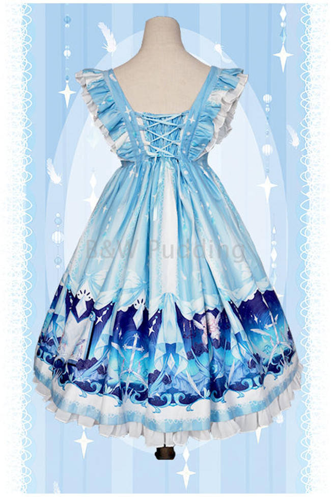 blue astrology dress Astrology Girl / Mini  VOLKS USA, INC