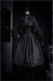 Keel Cemetery~ Gothic Lolita Blouse + Skirt - out