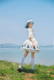 Miss Point ~The Sailor Rabbit~ Sweet Salopette -Pre-order