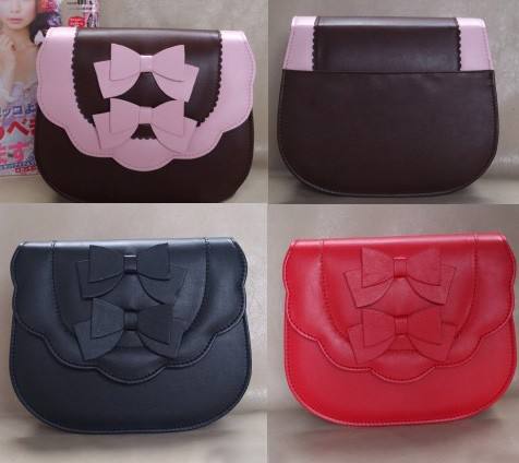 Loris Sweet Double Bow Lolita Bag