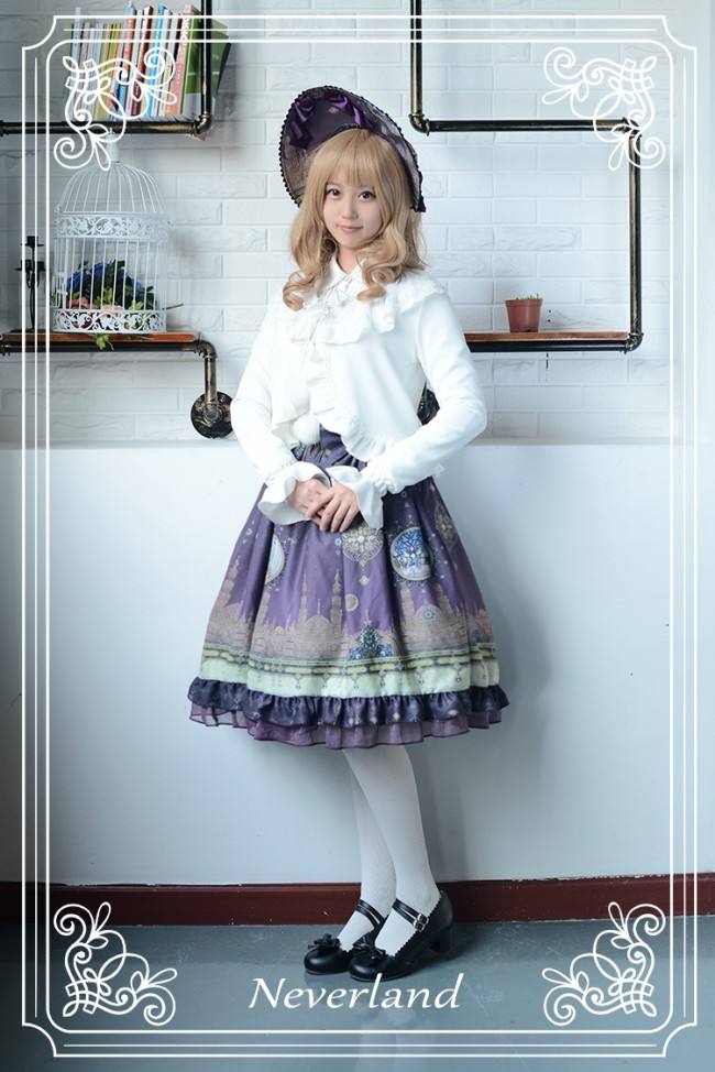 Neverland Lolita ~Arabian Nights~ High Waist Lolita JSK with Pendant