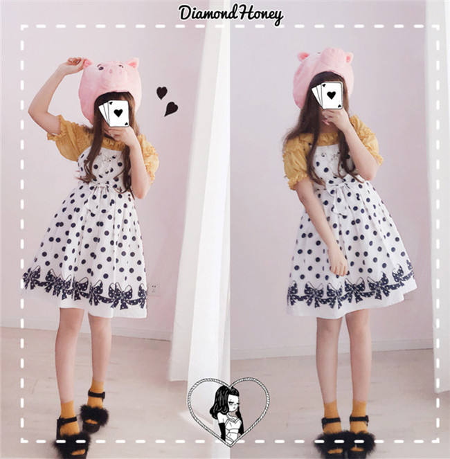 2018 Sweet Chiffon Lolita Blouse -out