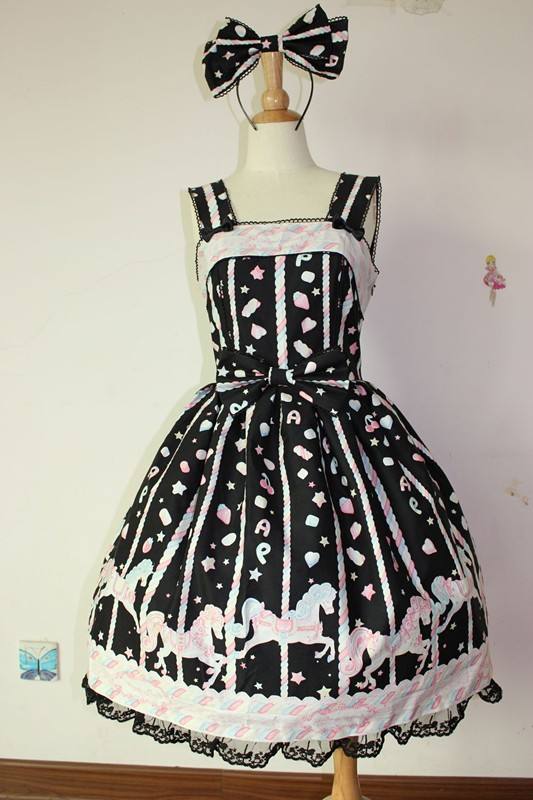 (Replica)Candy Trojan Replica Sweet Lolita Dress -OUT