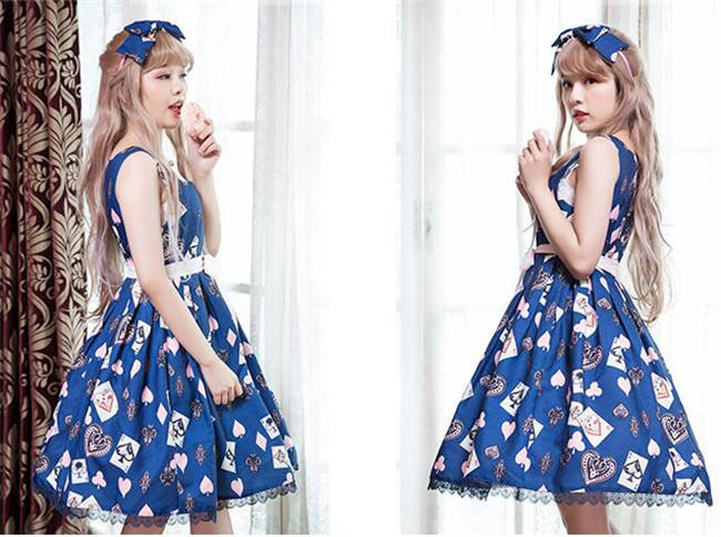 Sweet Summer Lolita Printed Jumper Size S in Stock