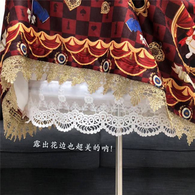 Hallow-out Fishbones Lolita petticoat Dailywear 44cm