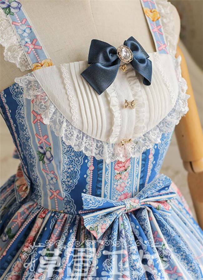 Strawbery Witch ~Blueberry Fruit~ Lolita JSK