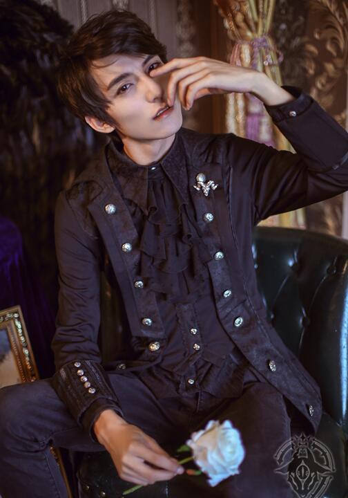 Vintage Gothic Ouji Lolita Jacket -OUT