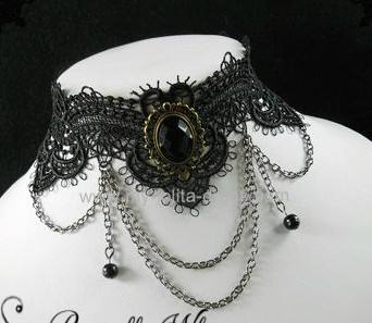 Gothic Lace Lolita Choker 4 colors