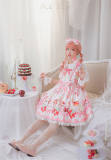 Strawberry Feast- Sweet Lolita JSK