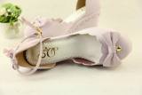 Lady's Sweet Princess Lolita Wedges Shoes