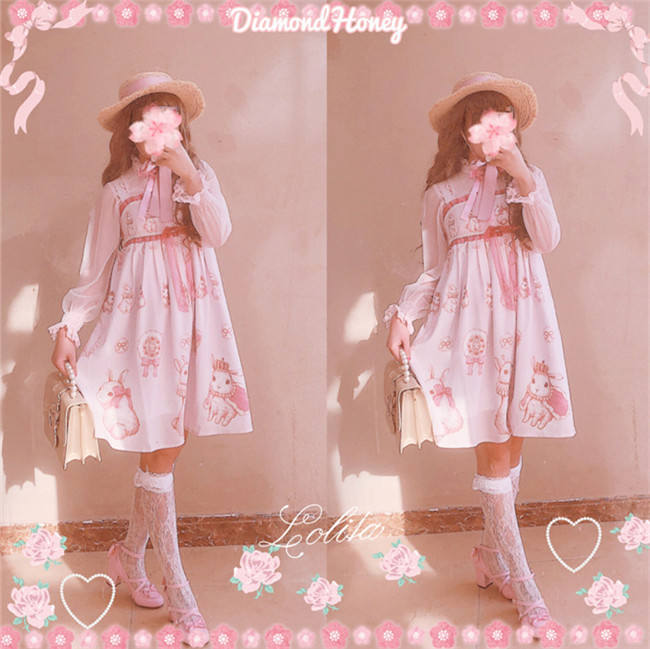 Cute Rabbits~ 2018 New Arrival Sweet Lolita Jumper-OUT