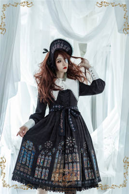 Goth Fashion on X: Black And Purple Gothic Dress With Detachable