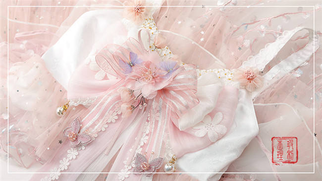 BoLi Cherry Lolita ~Sakuya Blows Dream Qi Lolita JSK + Blouse