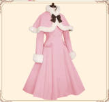 Lolita Princess Winter Double-breasted Coat&Cape