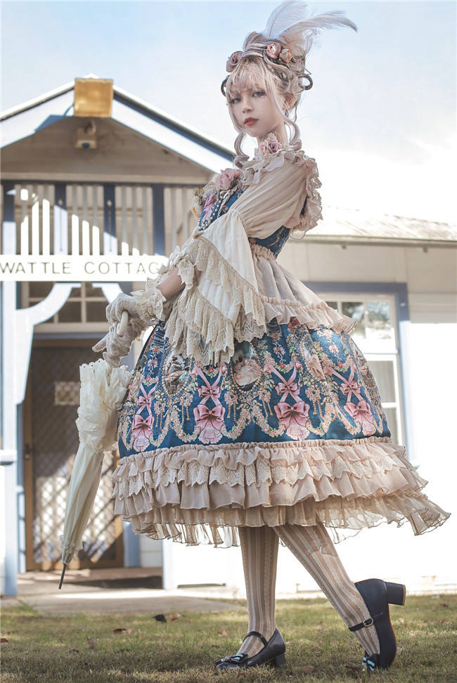 Infanta A Dance In Fairyland~ Lolita JSK Tea Party Deisgn