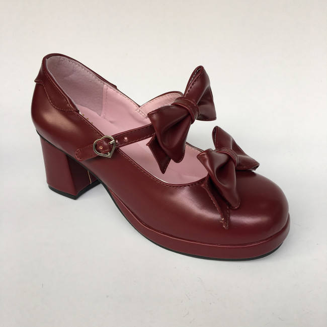 Sweet Chocolate Lolita Heels Shoes