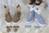 Squirrels and Bears~ Fur Boots -Pre-order Closed