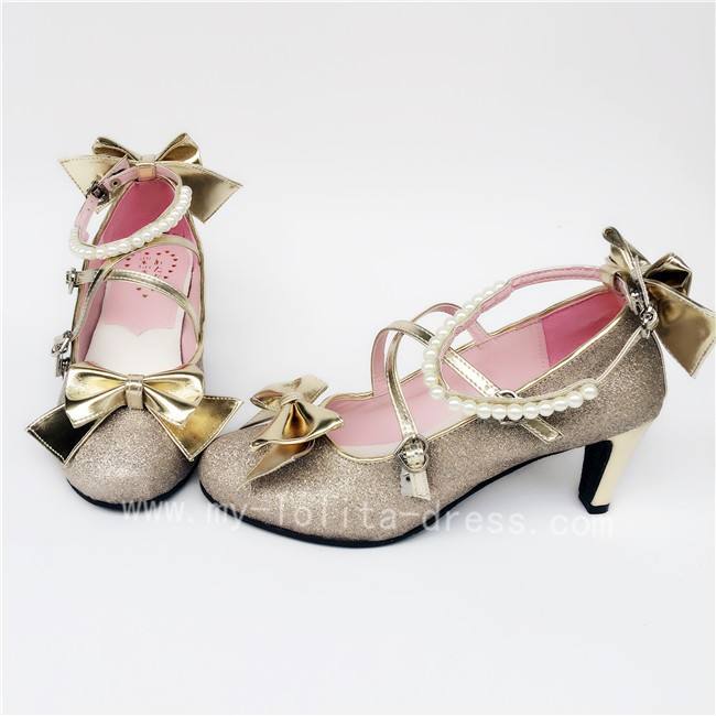 Antaina Tea Party Glitter Lolita Shoes