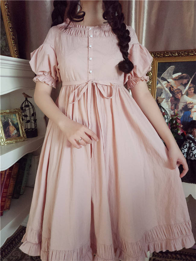 Antique Dolls~ Vintage Lolita OP