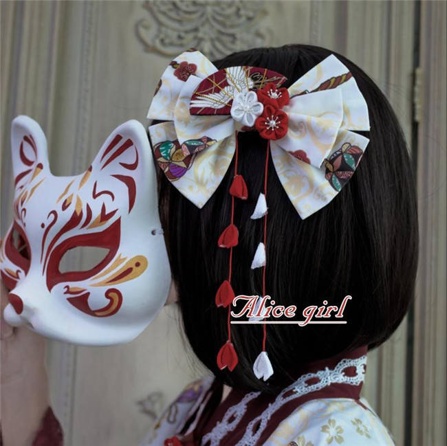 Alice Girl ~Lucky Cat~ Kimono Style Lolita JSK