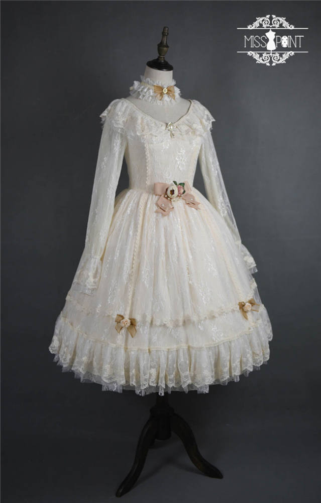 Dawn Maiden~ Vintage Classic Lolita OP Ready Made