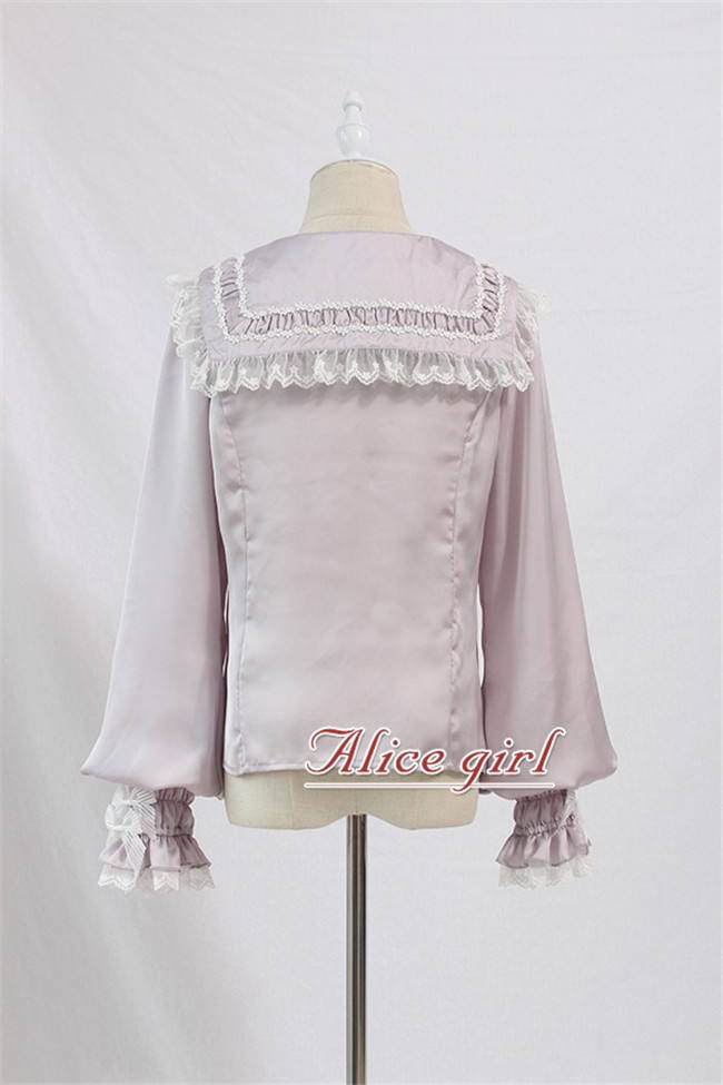 Mola Fan Collar Lace Lolita Blouse -Ready Made
