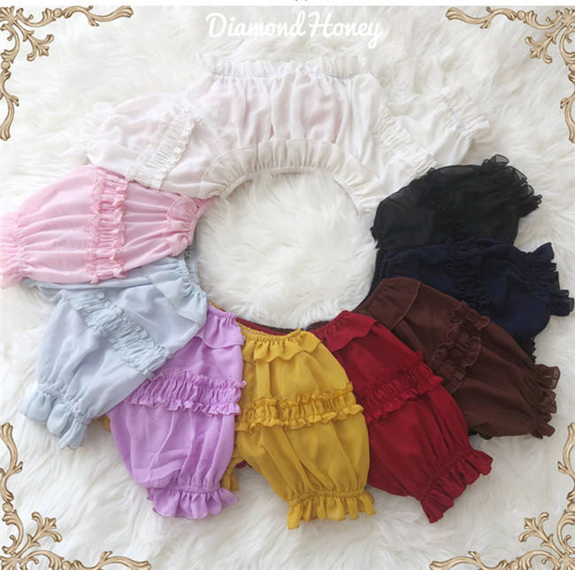 2018 Sweet Chiffon Lolita Blouse -out