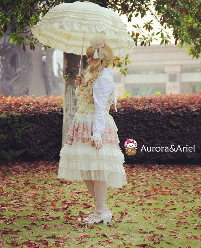 Aurora & Ariel Garden of Jam Chiffon JSK Size M - In Stock