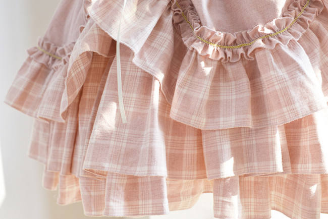 Doris Night ~College Style Lolita Vest JSK / Cape - Ready made