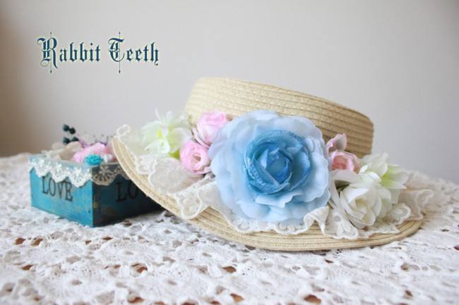 Rabbit Teeth ~Myosotis Sylvatica~ Vintage Classic Lolita OP Dress - Pre-order Closed