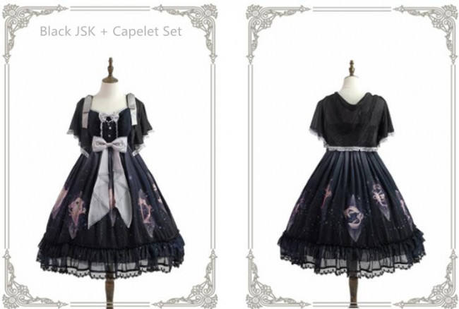 Grove Deer ~Stardust~ Lolita JSK + Capelet Set -Pre-order Closed