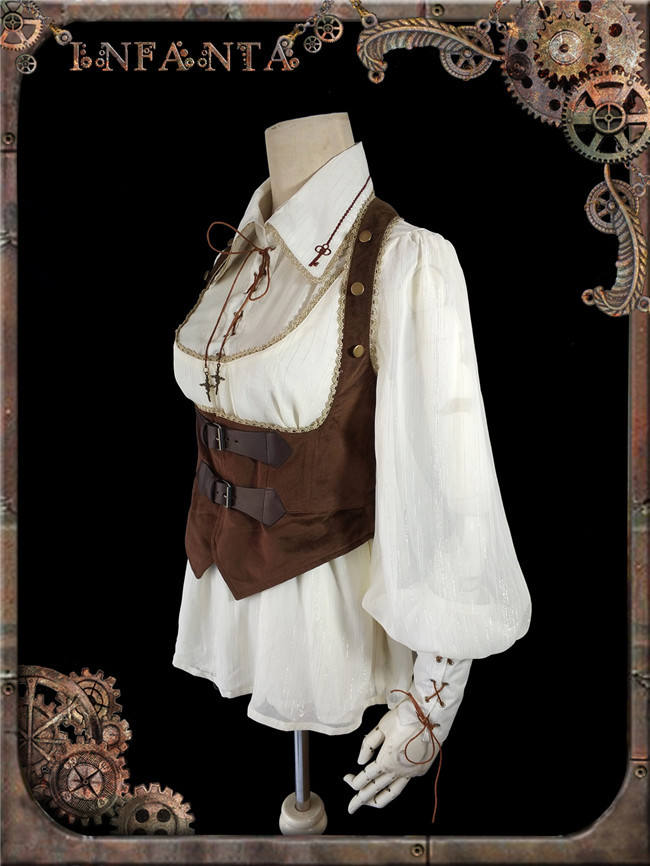 Machinery Puppet~ Punk Style Lolita Blouse
