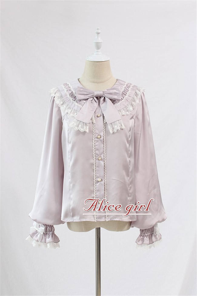 Mola Fan Collar Lace Lolita Blouse -Ready Made