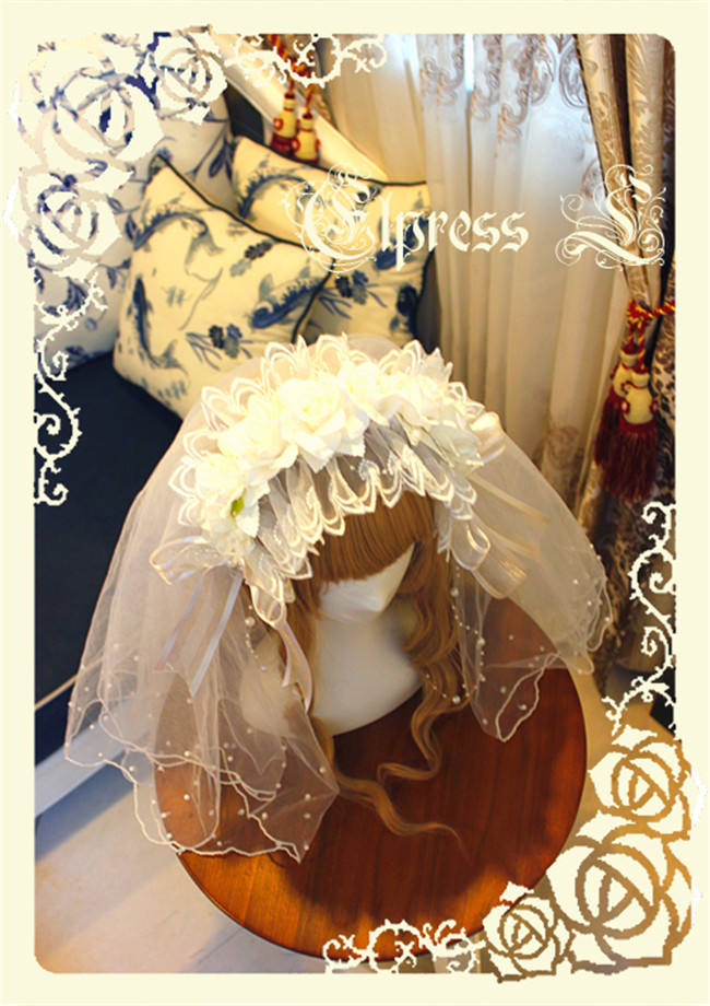 Elpress L Umbrella Leaf Lolita OP Dress out