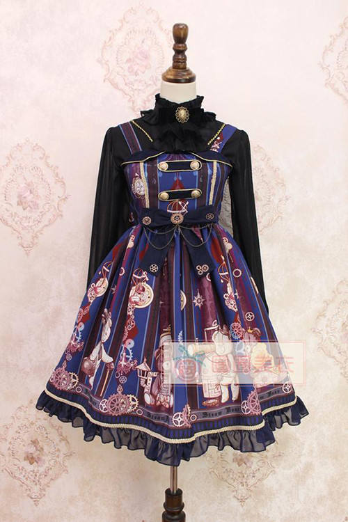 Alice Girl~ Steampunk Bear&Gear~ Lolita JSK