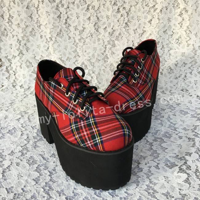 White High Platform Lolita Shoes