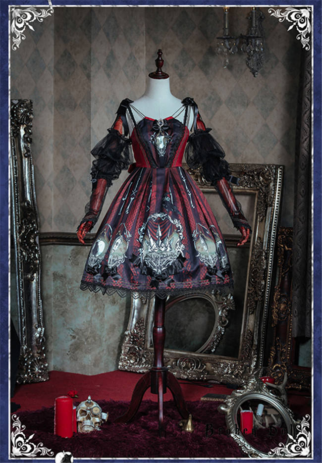 Mirror Mirror~ Gothic Lolita OP/JSK Dress -Pre-order Closed