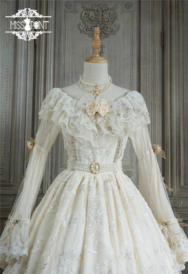 Miss Point ~Ode to the Dawn~ Embroidery Elegant Lolita OP