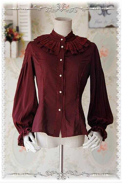 Infanta ***Swan Lake*** Puffy Long Sleeves Lolita Blouse -Special Price