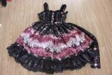 (Replica)Halloween Kitten Forest Printed Lolita Jumper Dress -OUT
