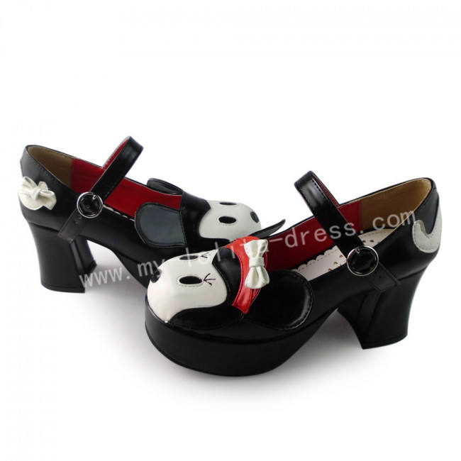 Black Cute Doll Lolita Heels