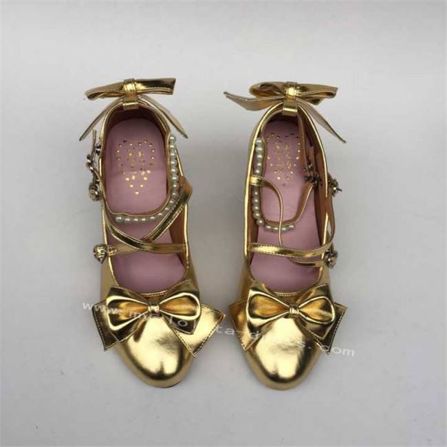 Antaina Tea Party Glitter Lolita Shoes